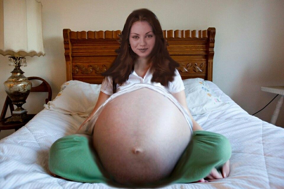 Реальные фото беременной