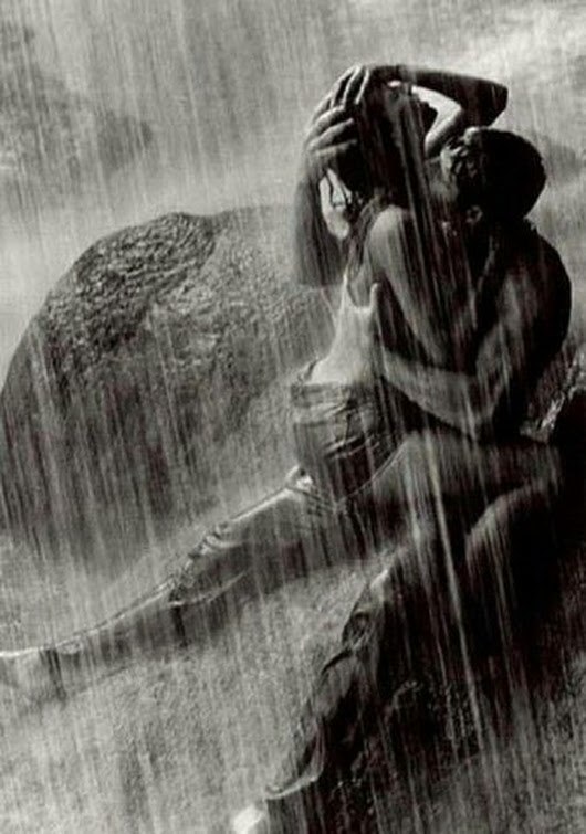Фото Женщине И Мужчинам Дождях