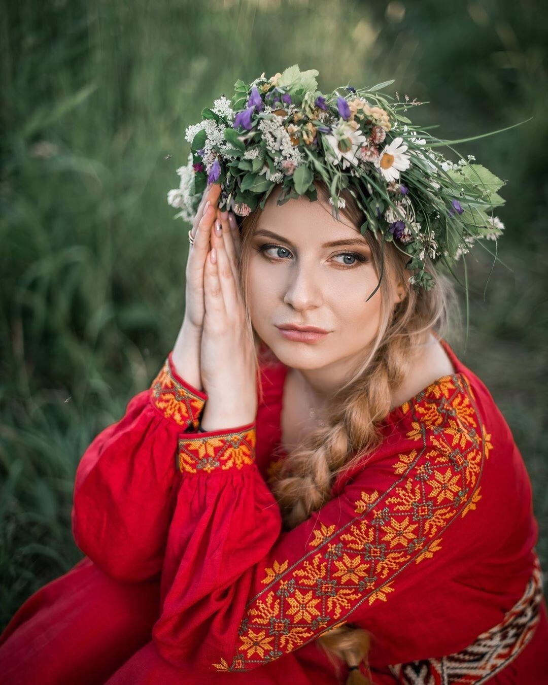 Русая красавица