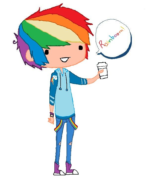 Рисунки синего из радужных друзей