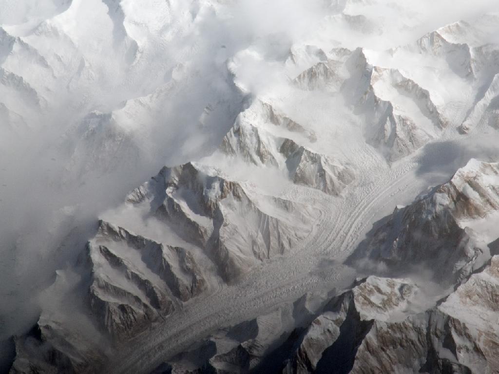 Вид Из Космоса На Гималаи
