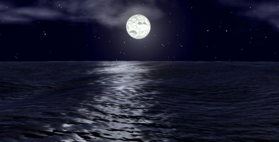 Фото Лунной Дорожки На Море