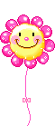 Движется легкий шарик. Анимашки воздушные шары. Шарики воздушные gif. Смайлик цветочек. Воздушные шарики анимация на прозрачном фоне.