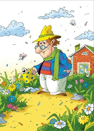 Орех и черешня