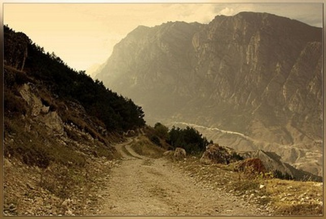 Горная дорога...