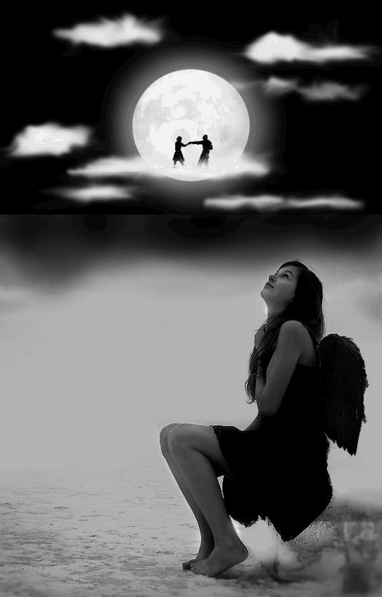 Девочка луна танцуй. Девушка Танцующая под луной. Девушка-Луна. Одинокая Луна и девушка. Это одиночество.