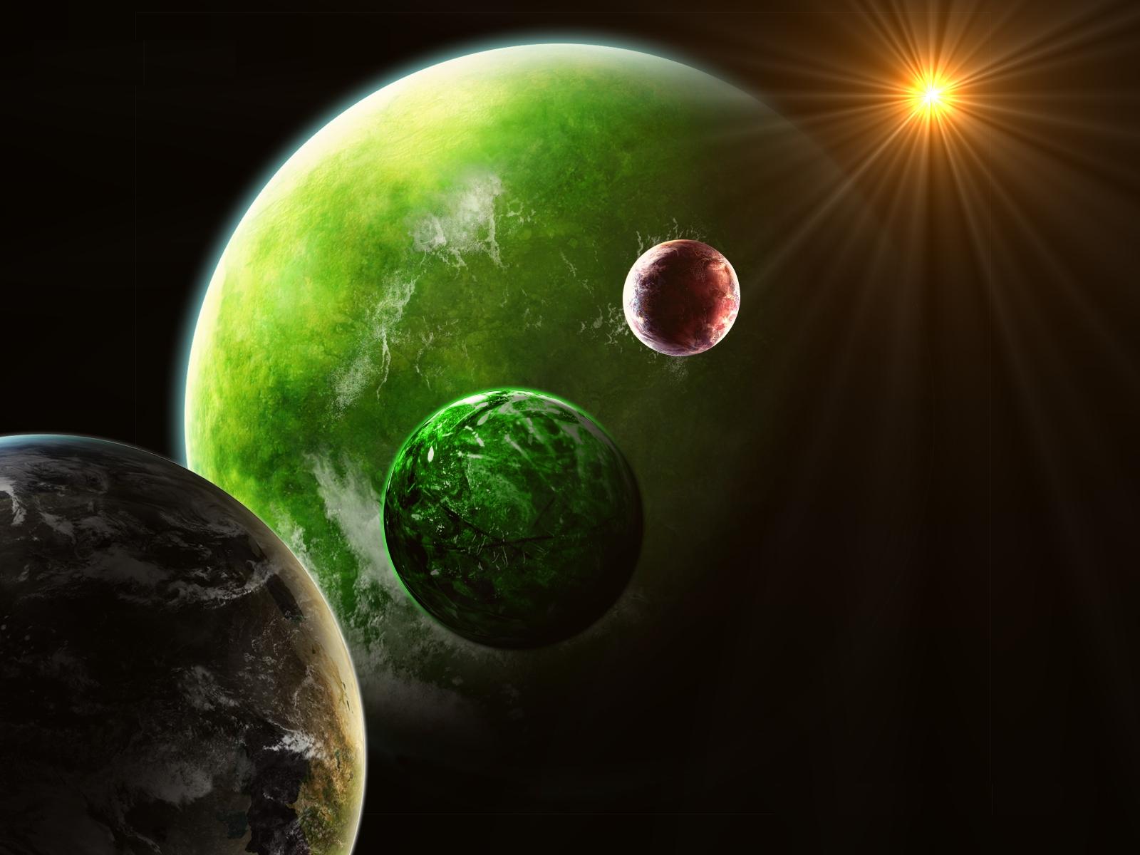 Планета земля и другие 7 планет. Зеленая Планета. Зеленая Планета в космосе. Обитаемые планеты.