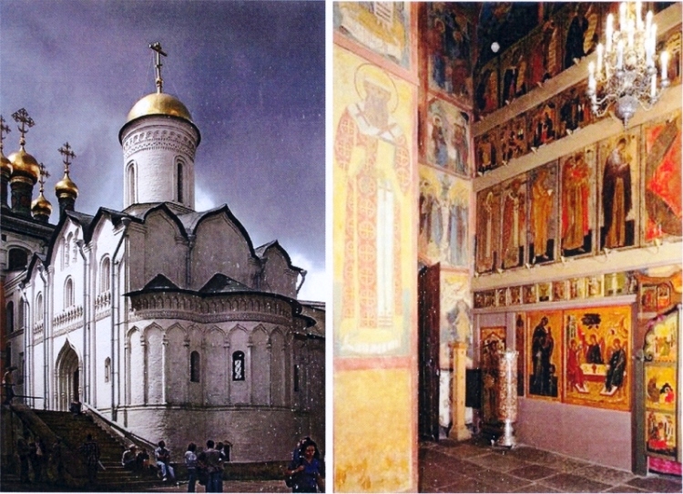 Церковь Ризоположения Московский Кремль