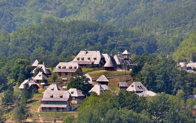 Сербия деревня