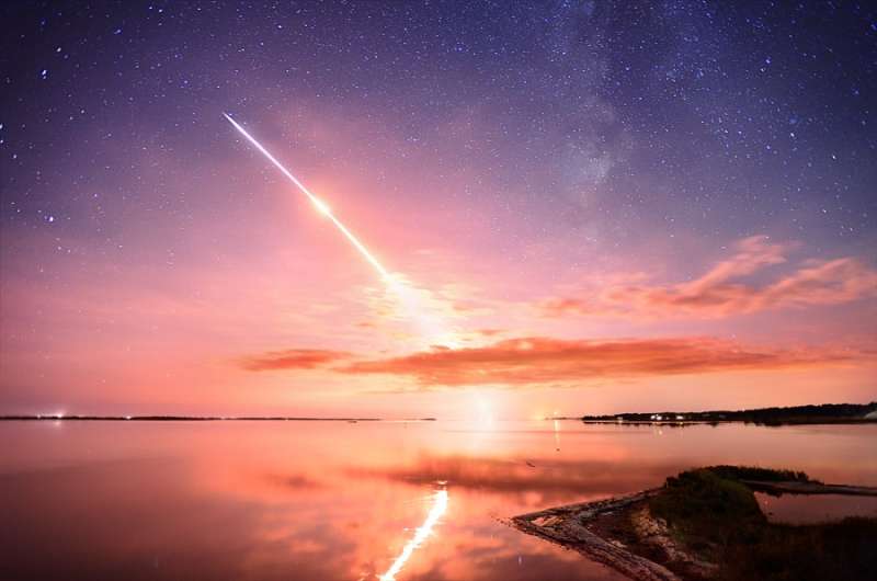 Закат. Омск. 22:00. Пикабу