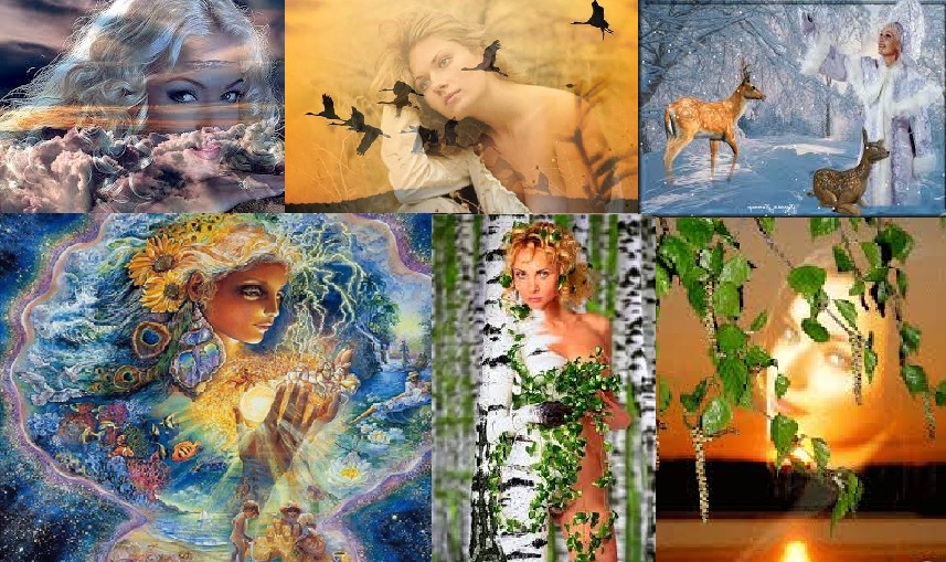 ПриРОДы Женское Лицо, как и Начало во Вселенной