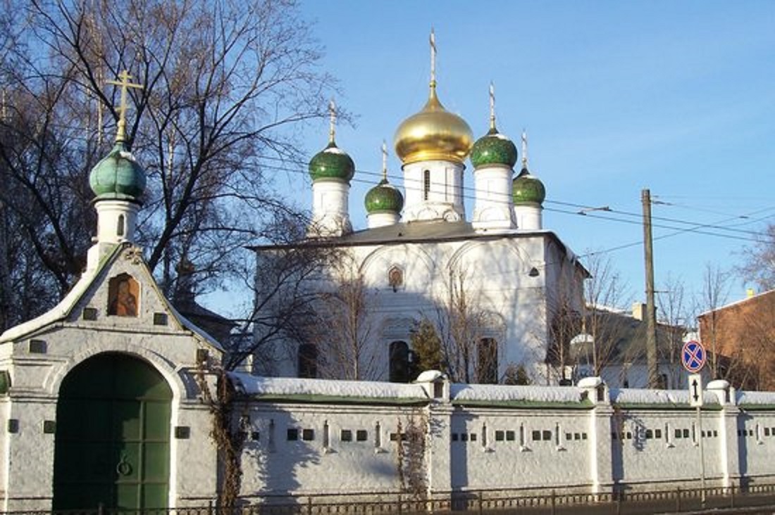 Сретенский монастырь в москве адрес