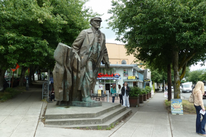 Памятник Ленину В Сиэтле штат Вашингтон, США (Лев Светлаков) / Проза.ру