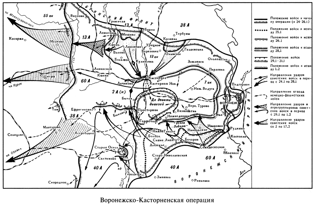 Основные сражения великой отечественной войны карты схемы