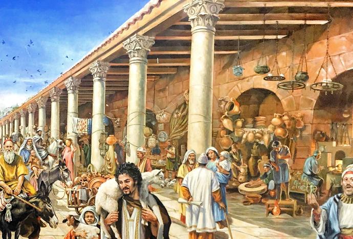 Рынок в древнем риме. Рыночная площадь древний Рим. Торговля в древнем Риме. Вавилон древняя Греция.