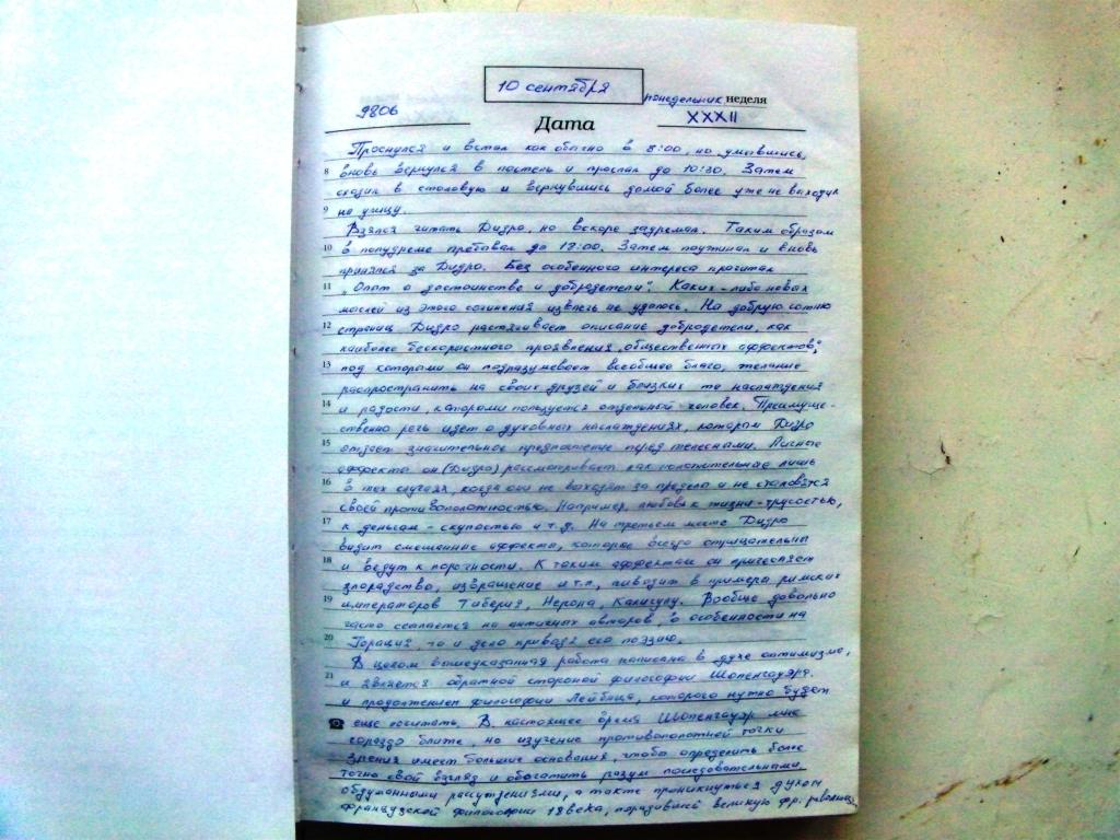 Дневник сумасшедшего 245