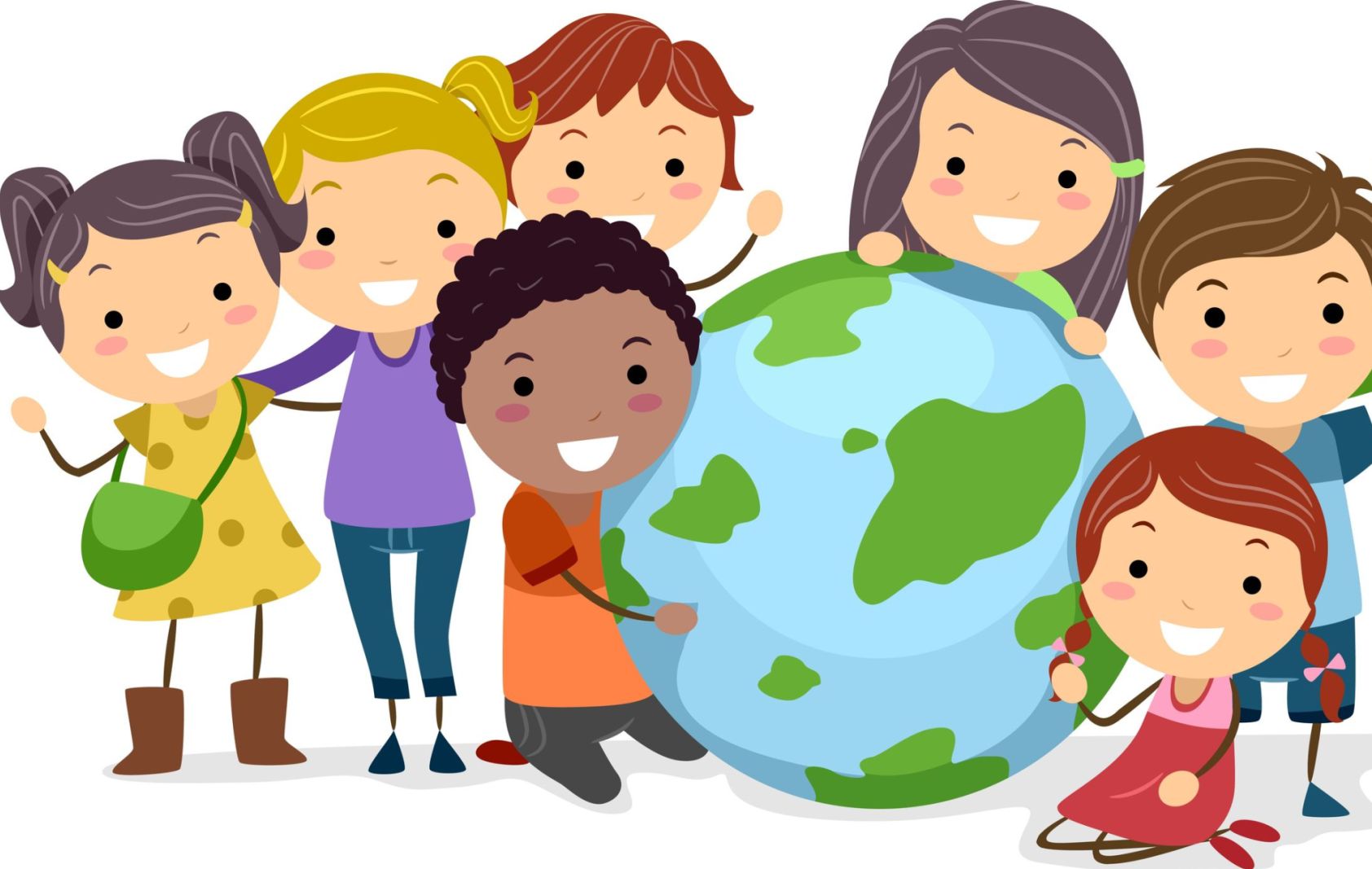 С окружающими и т д. Дети вокруг планеты. Ребенок в обществе. Планеты для детей. Дружат люди всей земли.