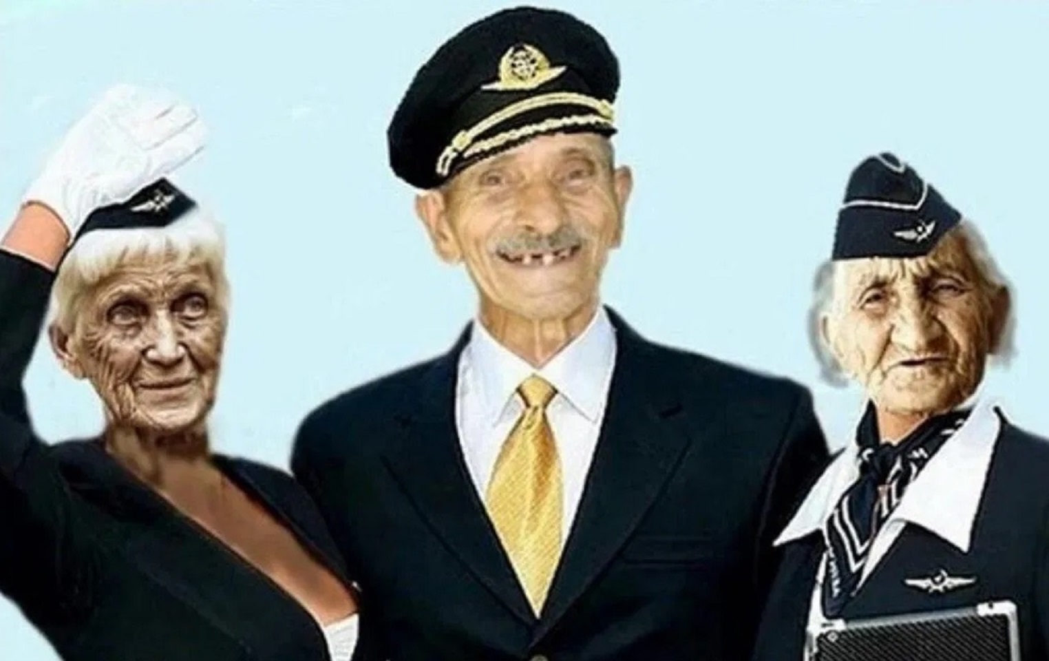 Пенсионеры юмор