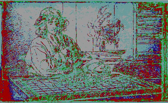 Ян де Брай, Шахматист, 1661 - фильтр b5