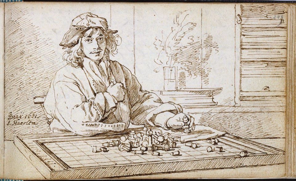 Ян де Брай, Шахматист, 1661 - 1