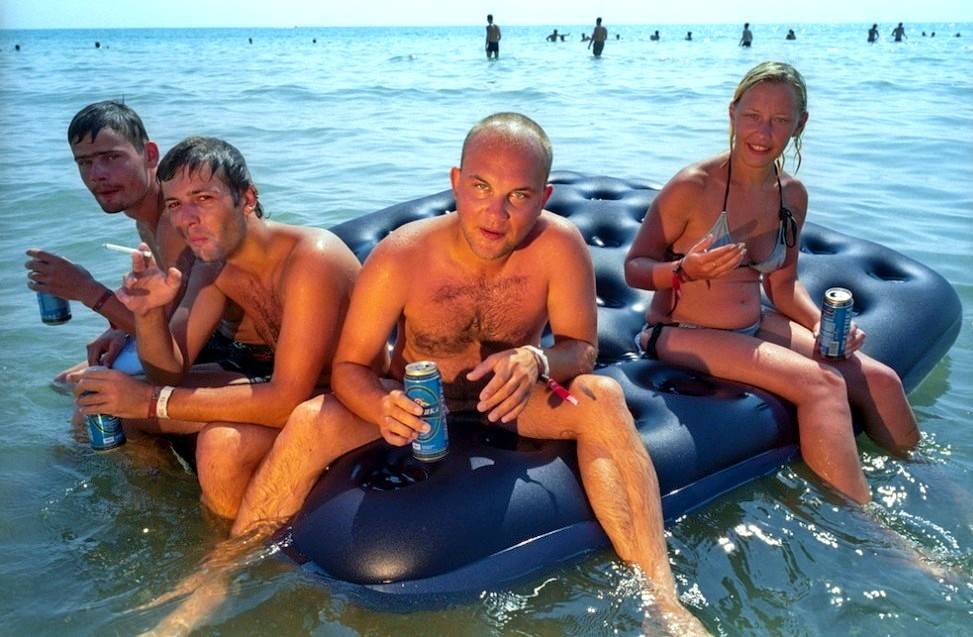 Русские на курорте