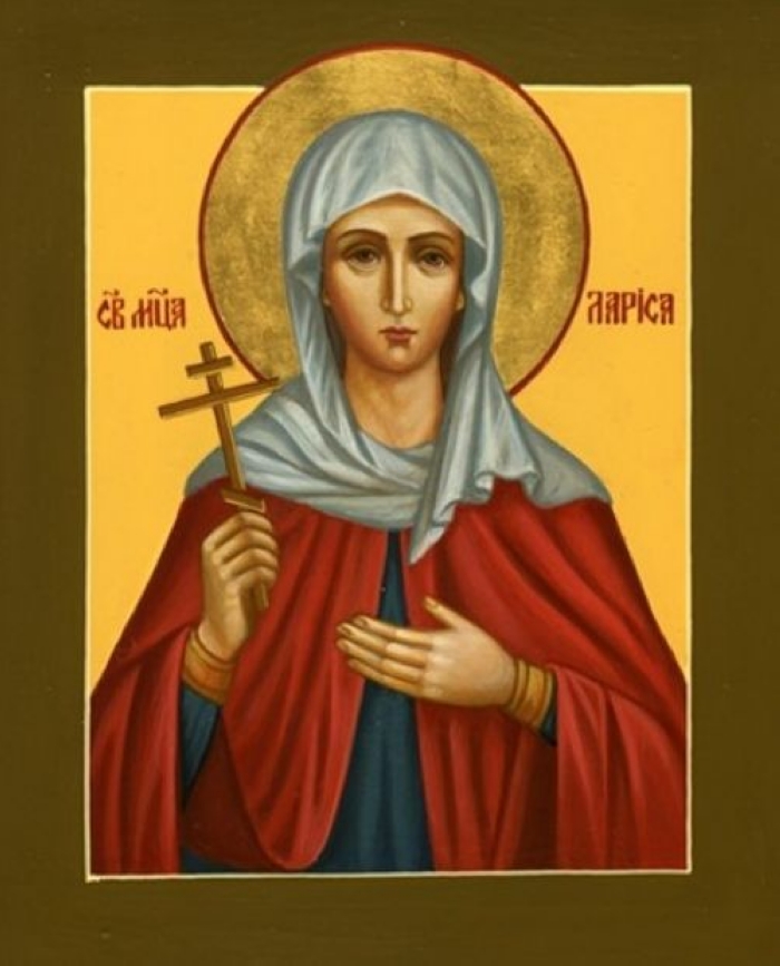 День святой аллы. Икона Святой Ларисы. Мученица Иулиания Птолемаидская.