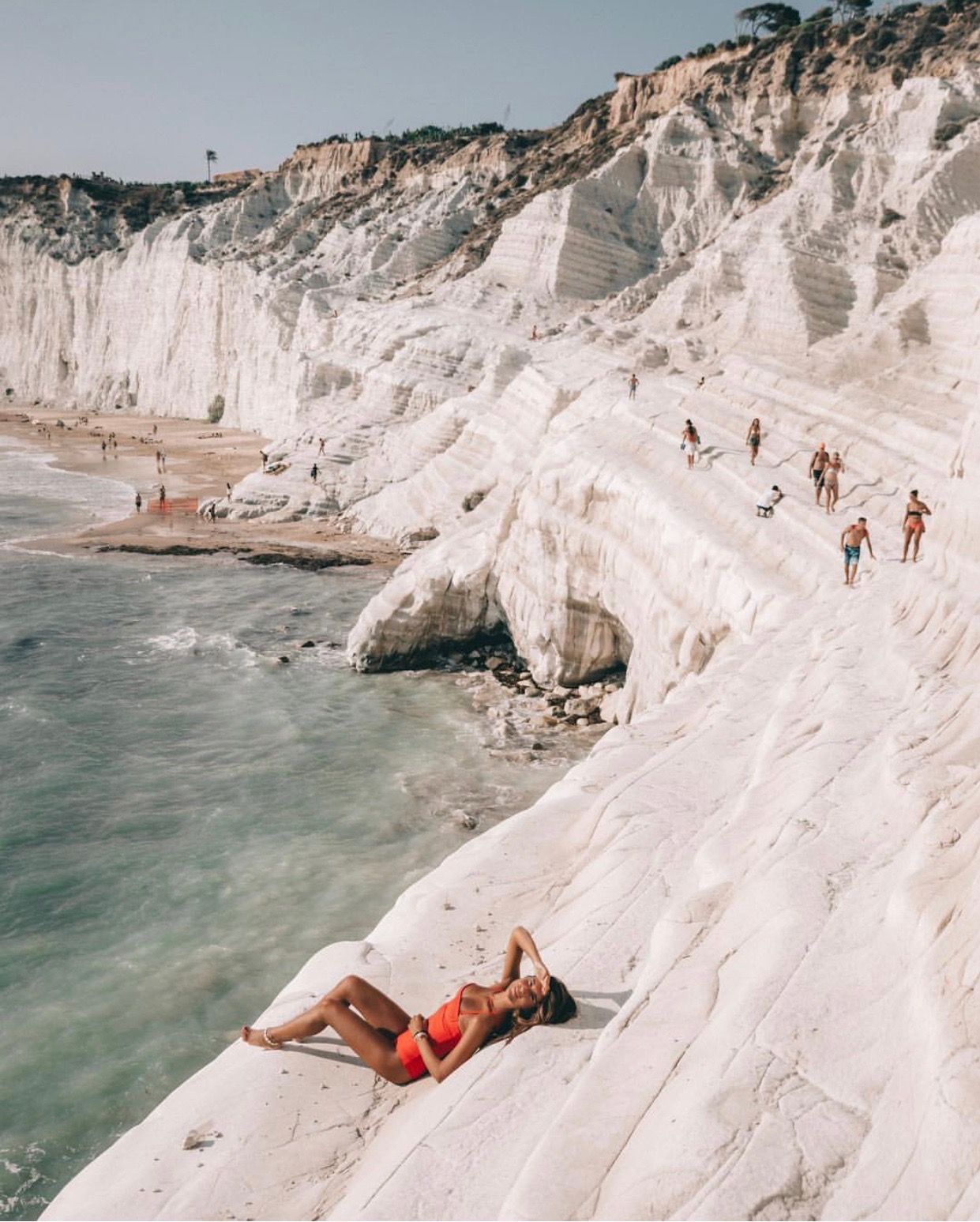 Villa Saraceno at Scala dei Turchi Sicily