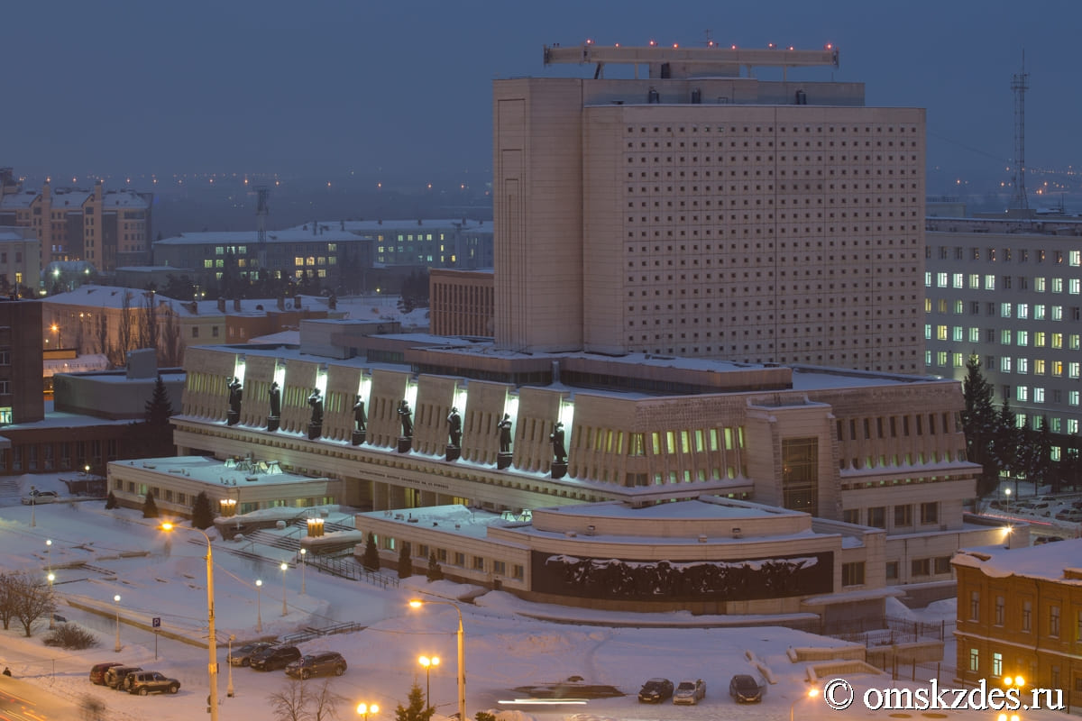 Пушкина 1 омск