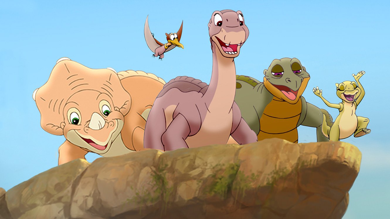 Мультфильм про динозавров земля до начала времен