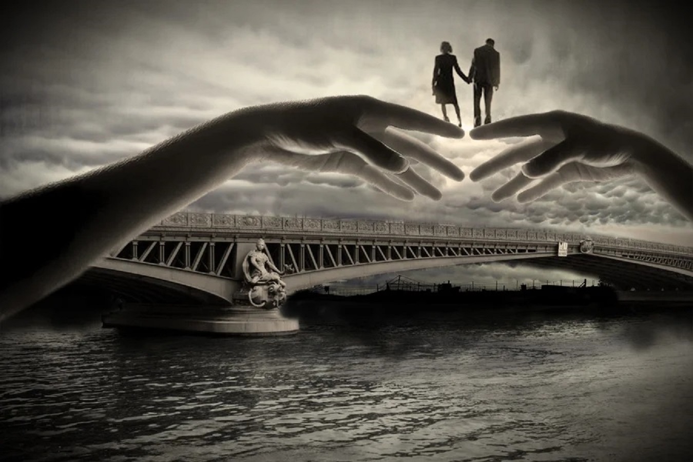 Влюбленные на мосту