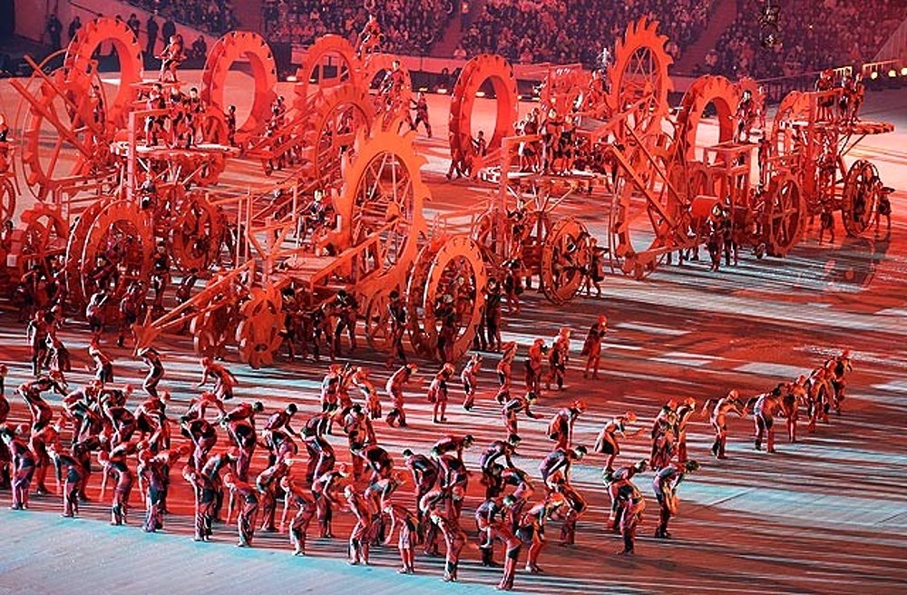 Русский балет на стадионе Фишт. Републикация