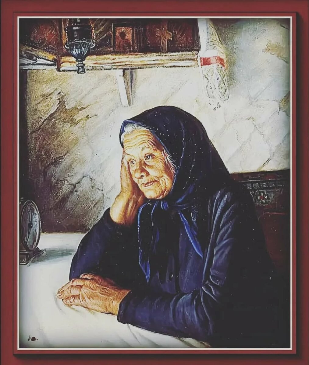 Шилов портрет матери