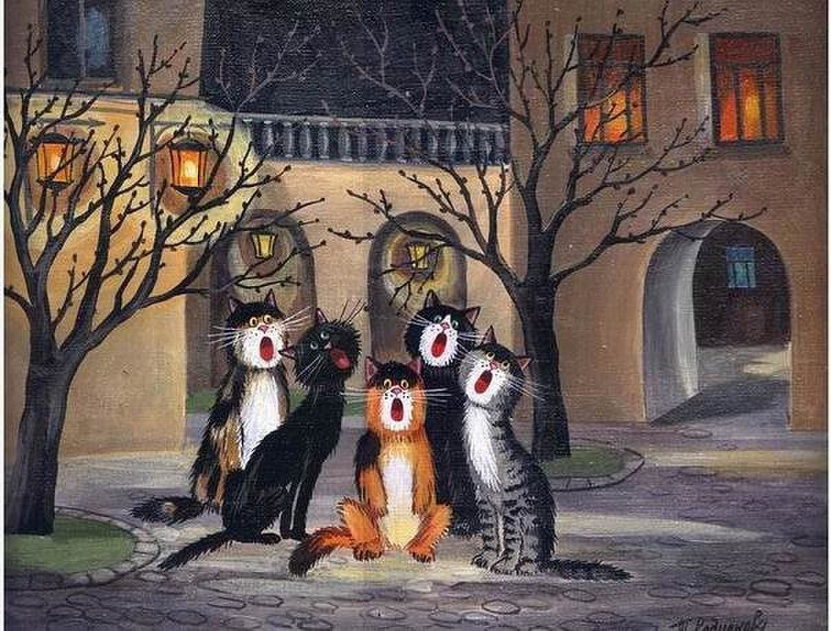 Март кошки картинки смешные. Мартовские коты Татьяны Родионовой.
