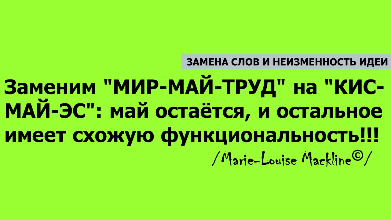 Замени слово фамилий. Подмена слов. Неизменность.