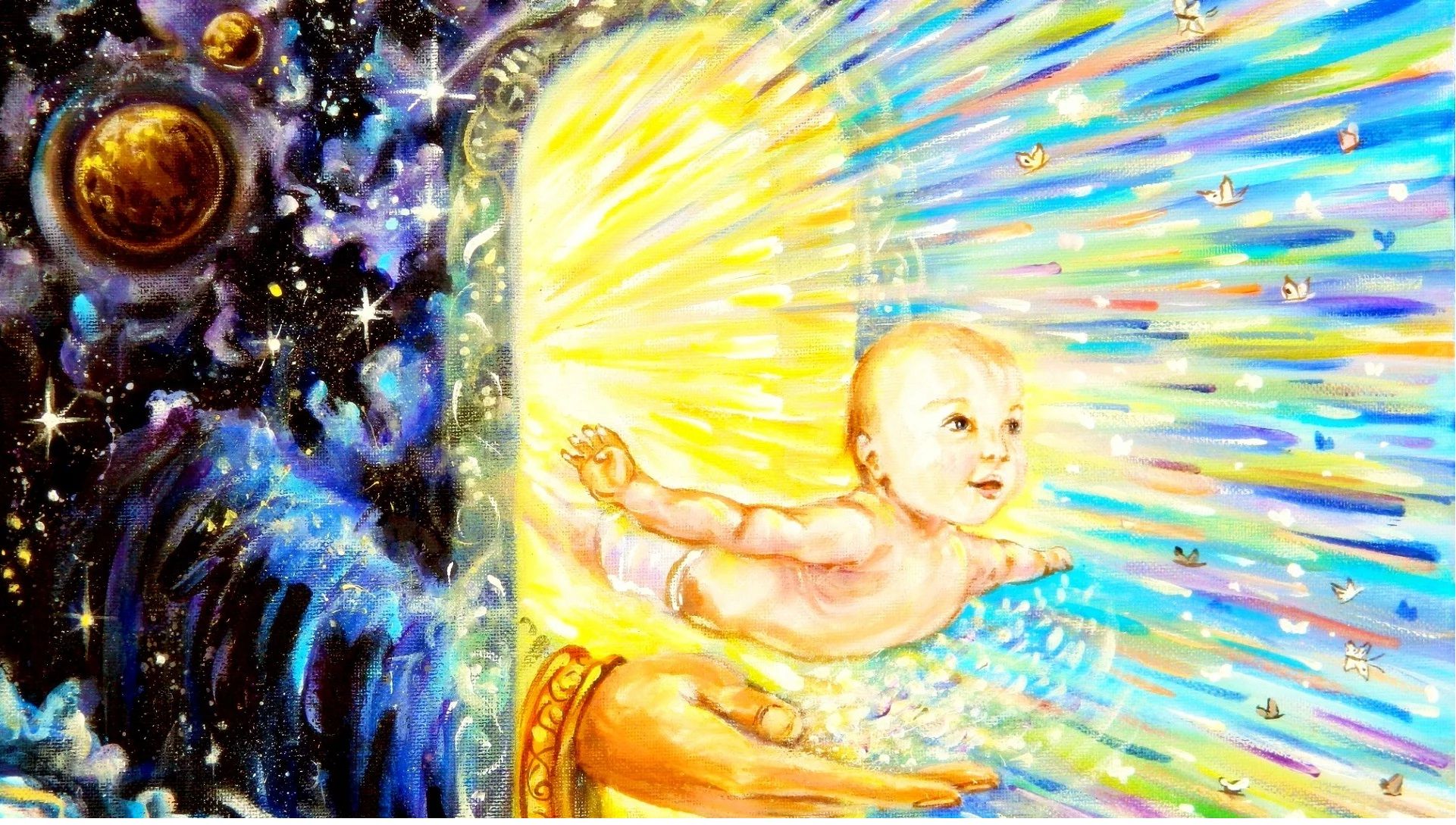 Рождение земной жизни. С днем воплощения на земле. Рождение души. Душа ребенка. Воплощение души на земле.