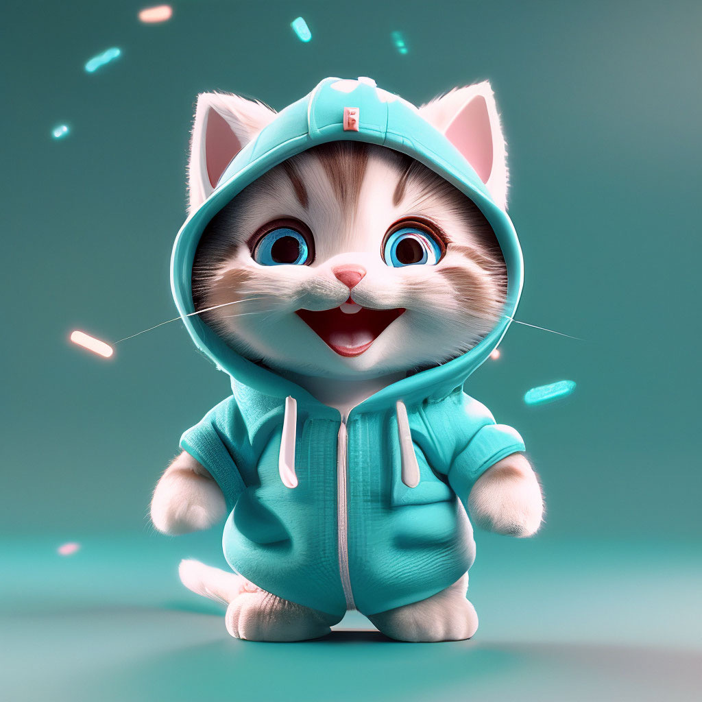 Котик печенька