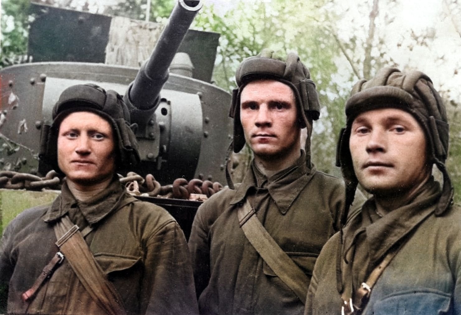 Фото военных лет великая отечественная. Советские танкисты 1941-1945. Танковый экипаж Дмитрия Лавриненко.