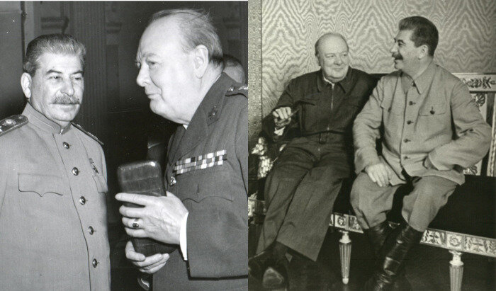 Сталин разговаривает по телефону с черчиллем нет. Черчилль и Сталин. Сталин 1947. Уинстон Черчилль 1944.