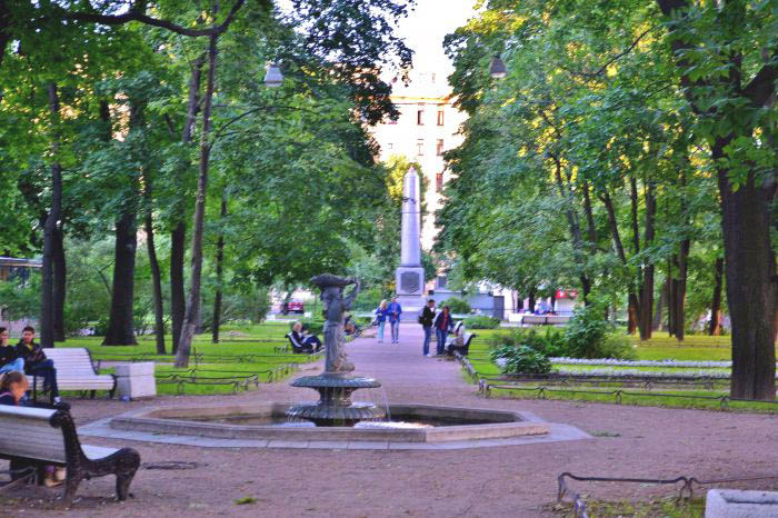 Введенский сад санкт петербург загородный проспект фото