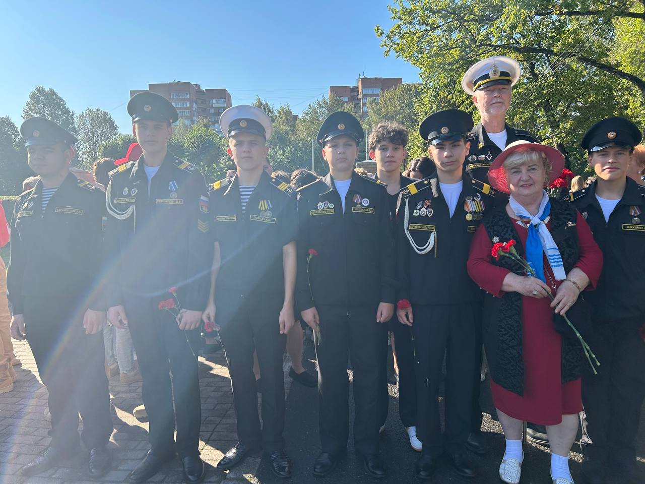 Кадетам посвящается строевая песня