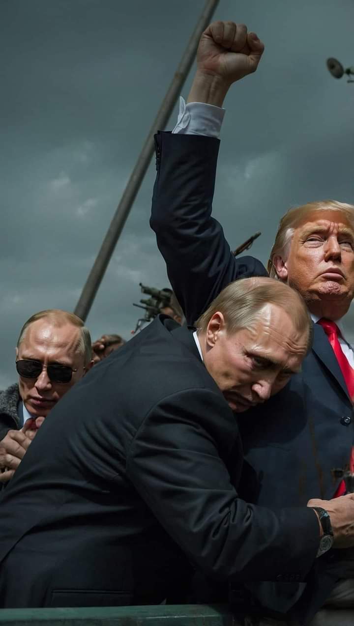 Российский президент Трамп...