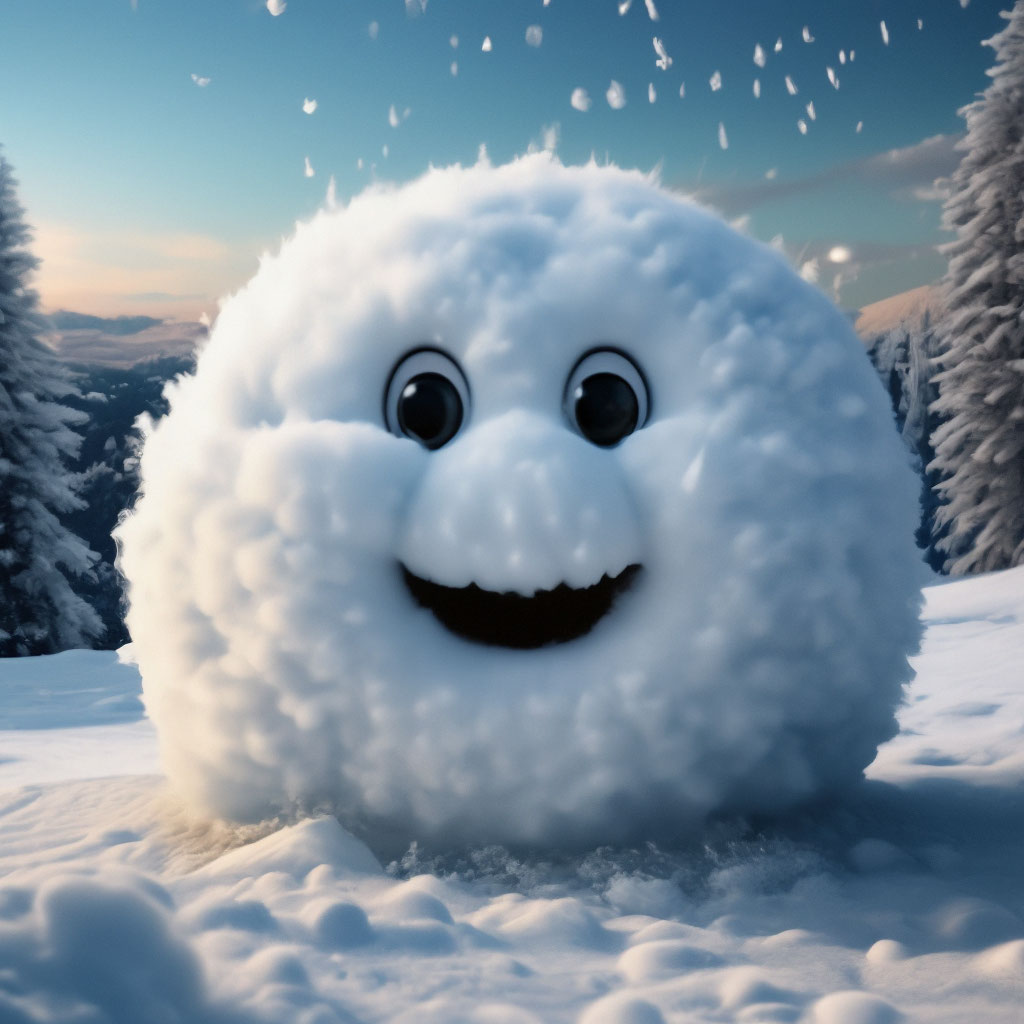 Сказка про снежного колобка не для детей