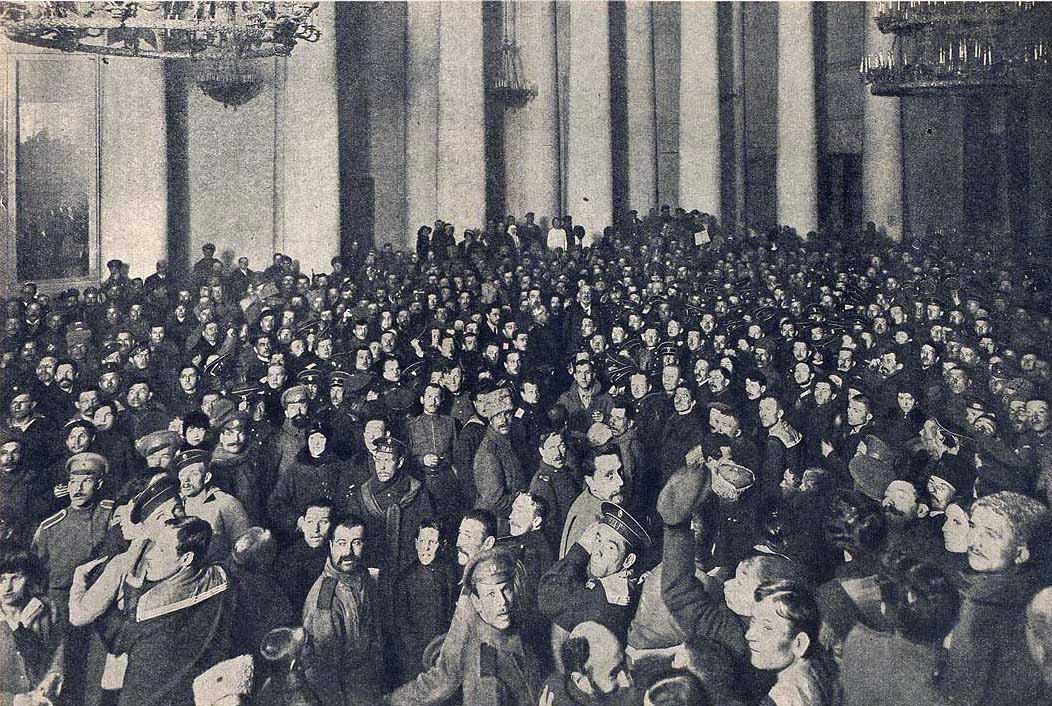 Успехи большевистской агитации в мае 1917 года