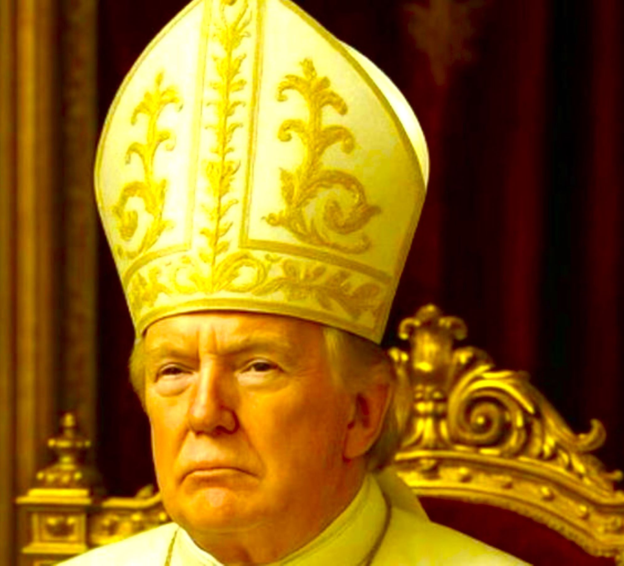 Президент p. 1946 Papa Pope Трамп в 80 смешит MИP