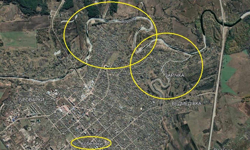 Город Кобеляки, происхождение названия