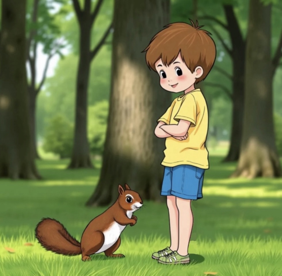 Сказка о мальчике Мите и о белочке Рите