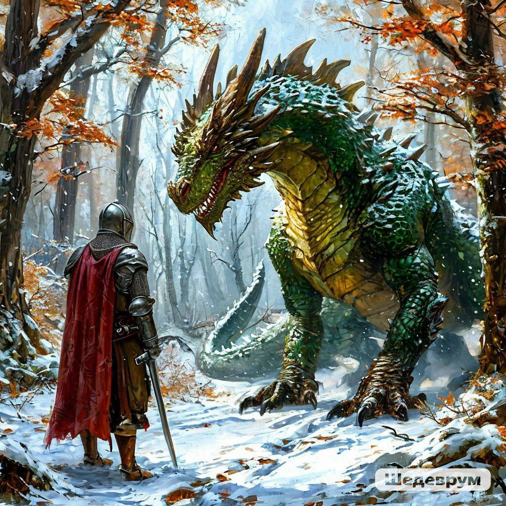 Сказка о том, как рыцарь жить учился