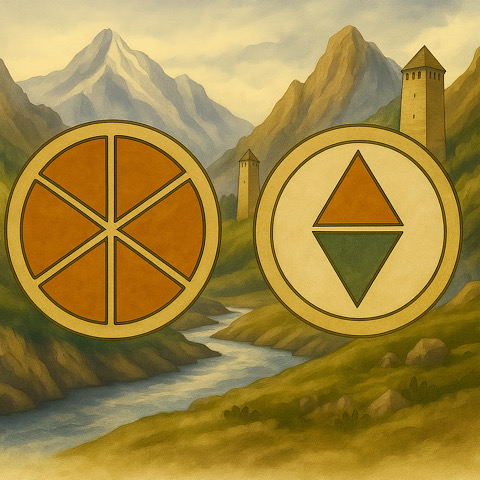 Треугольники мироздания, или Шесть частей творения