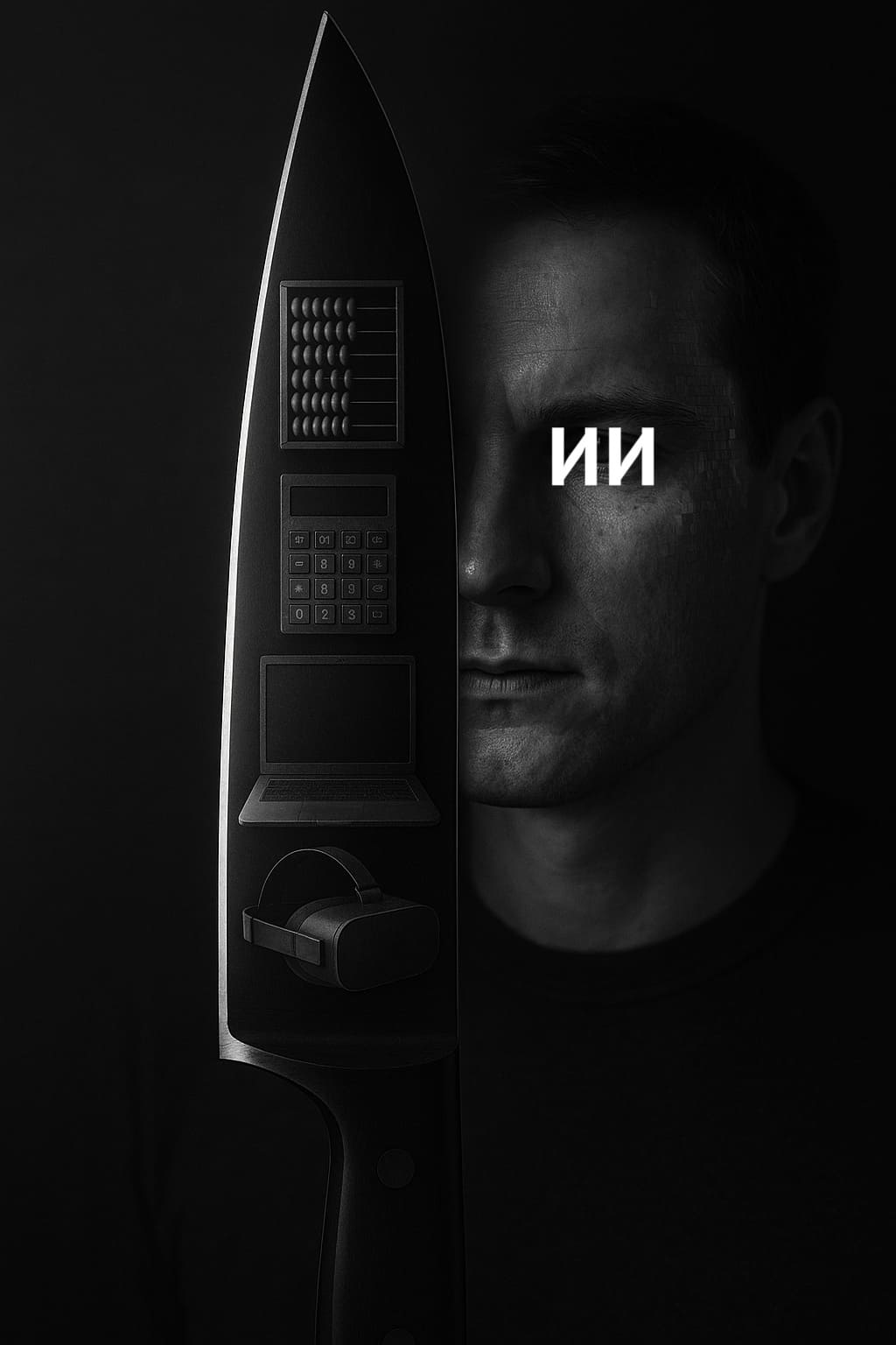 Искусственный разум нож без ножен