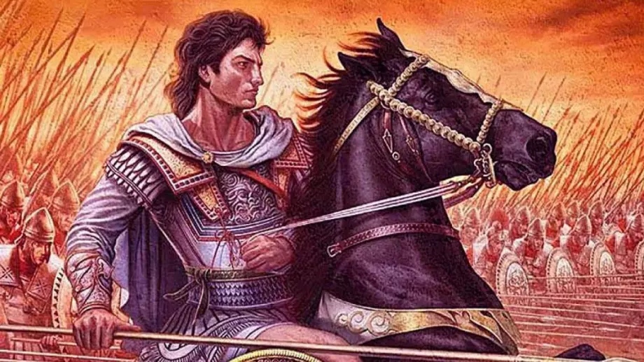 Искендер вступает в боренье с племенами русов